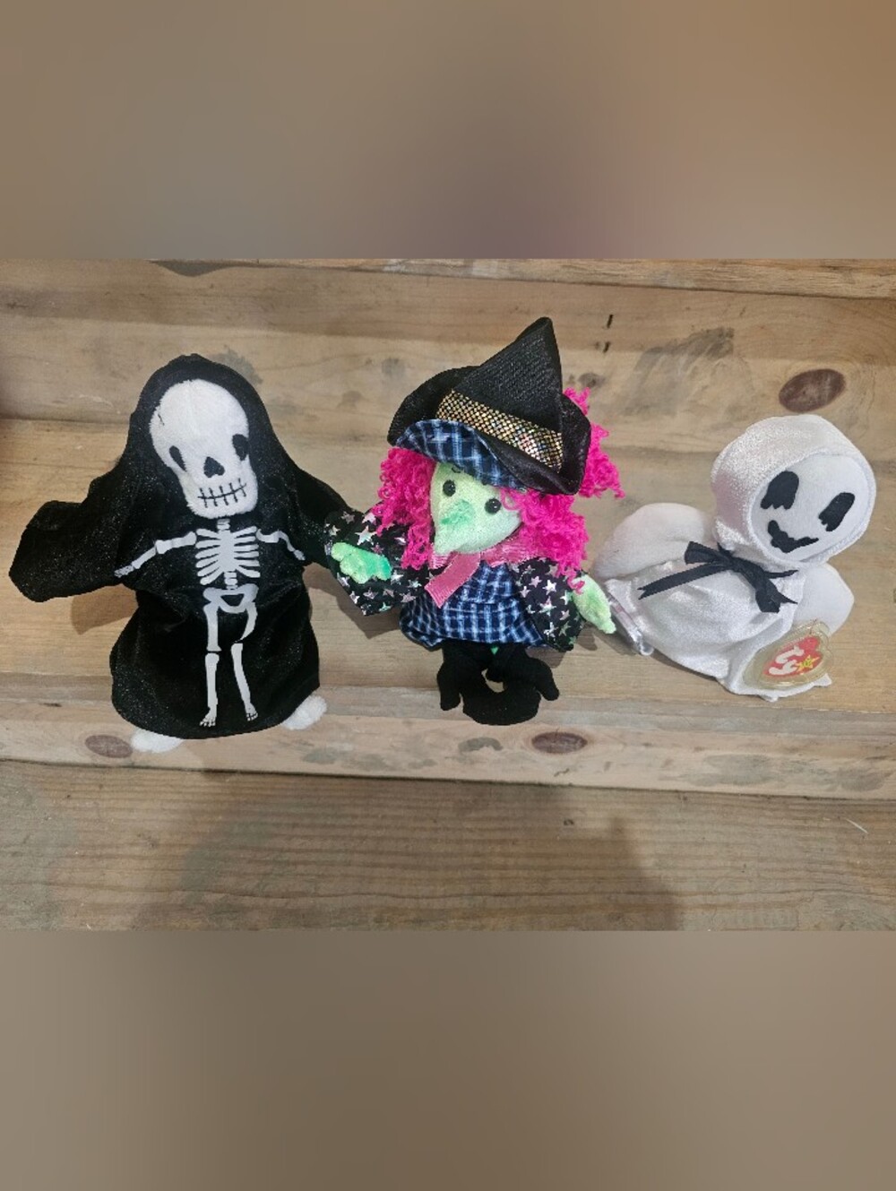 Ty Plush Witch Costume - Pink & Green Kids Halloween Plush